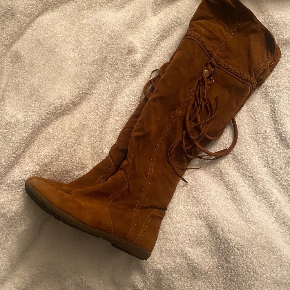 Aldo over the knee suede boots size 37